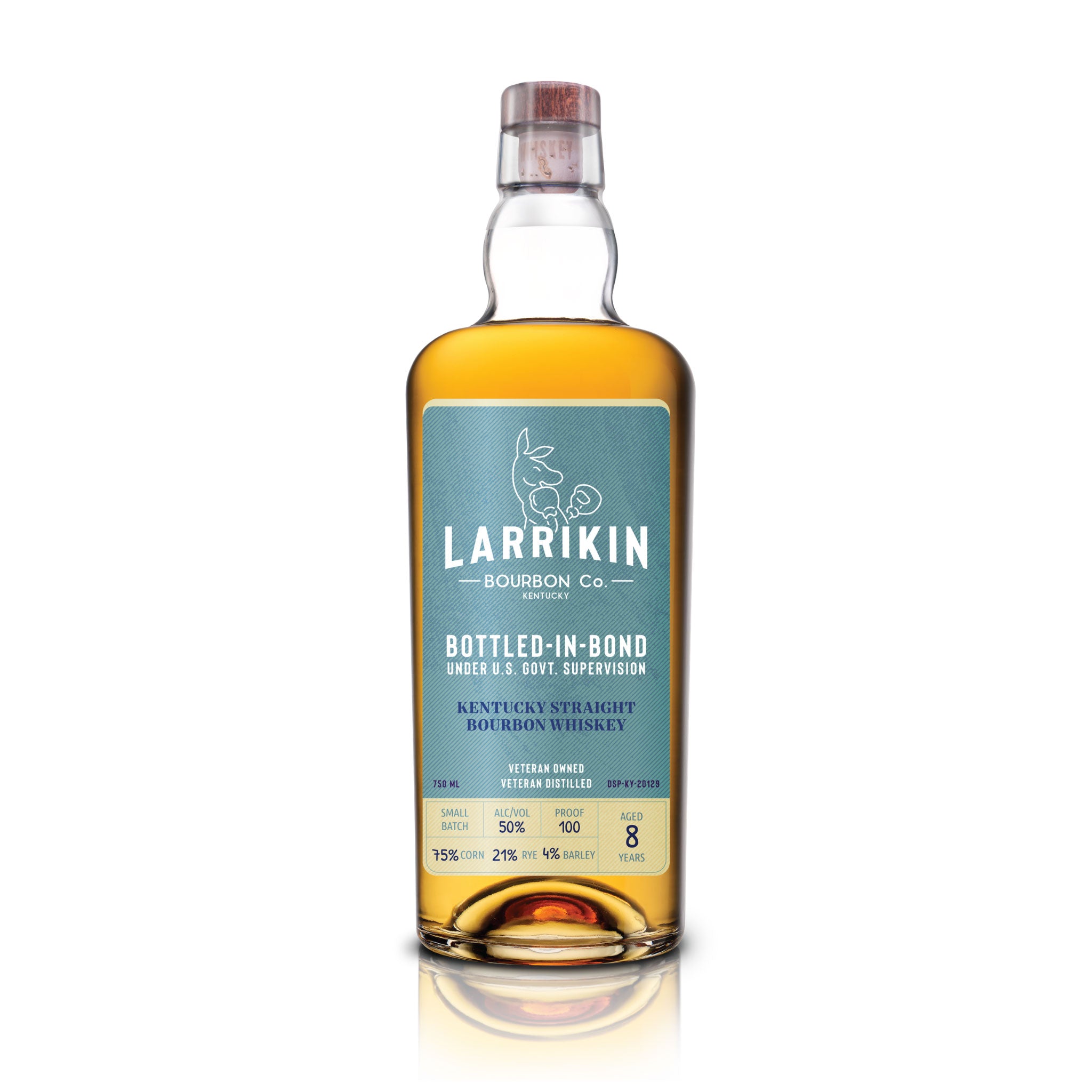 Larrikin Bottled-In-Bond 8-Year Bourbon Whiskey 750ml